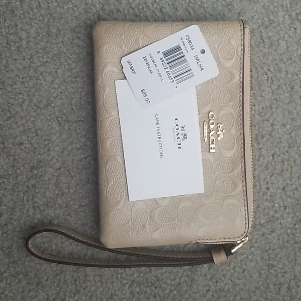Coach wristlet